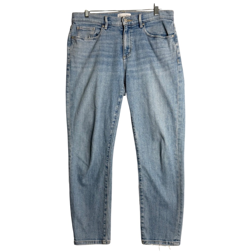 Loft The Super Soft Girlfriend Jeans Womens 6 Blue‎ Light Wash Relaxed Classic